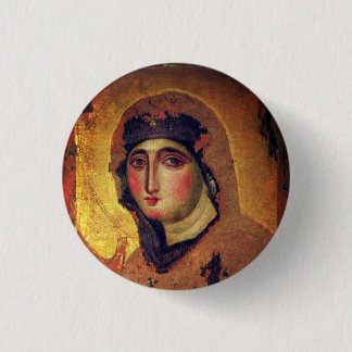 Madonna del Rosario - 6th century Button