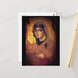 Madonna del Rosario - 6th century Postcard