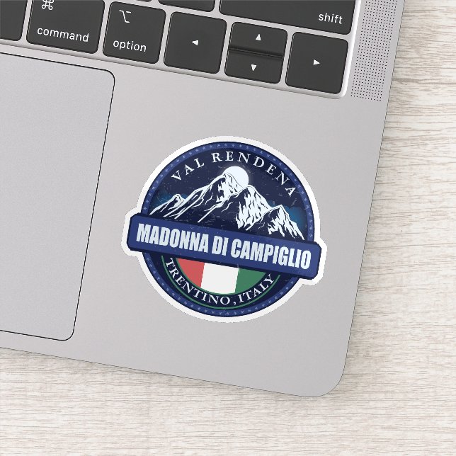 Madonna Di Campiglio, Italy  Sticker (Detail)