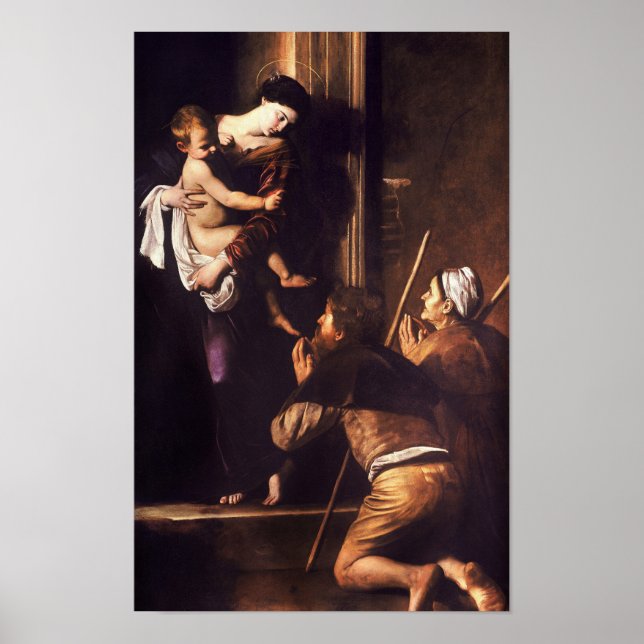 Madonna di Loreto-Caravaggio Poster (Front)
