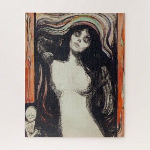 Madonna Edvard Munch Jigsaw Puzzle