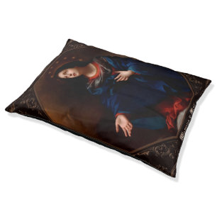 Madonna in Glory by Carlo Dolci Pet Bed