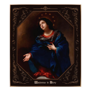 Madonna in Glory by Carlo Dolci Photo Print