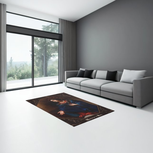 Madonna in Glory by Carlo Dolci Rug (Insitu (Indoor 3))