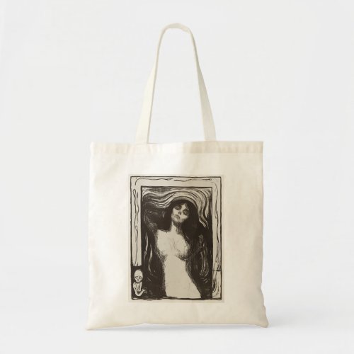 Madonna Liebendes Weib 1895 by Edvard Munch Tote Bag