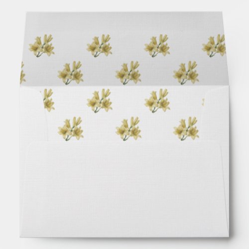 Madonna Lily by Redoute Envelope