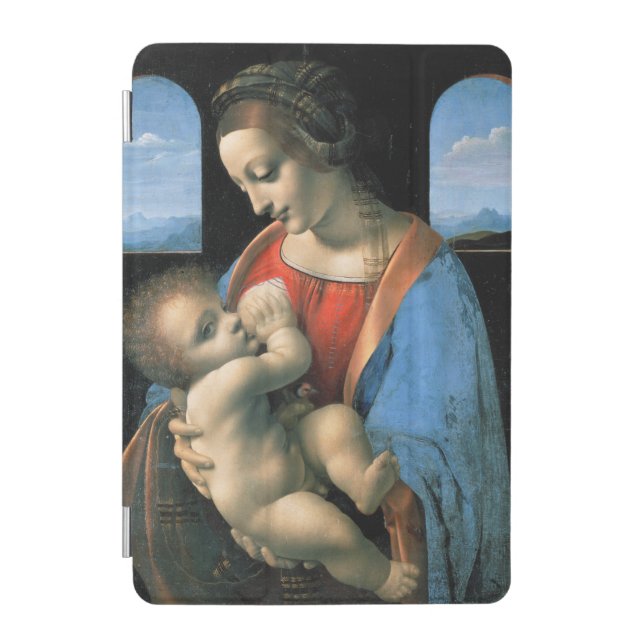 Madonna Litta, Leonardo da Vinci iPad Mini Cover (Front)