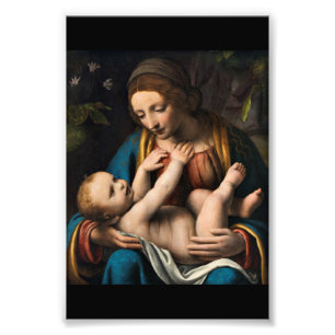 Madonna med Kristusbarnet Photo Print