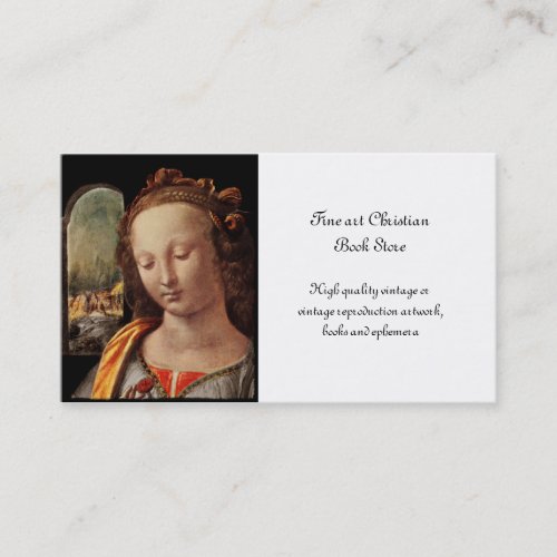 Madonna of Carnation Business Card