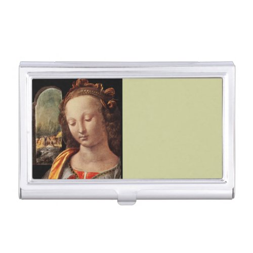 Madonna of Carnation Case For Business Cards