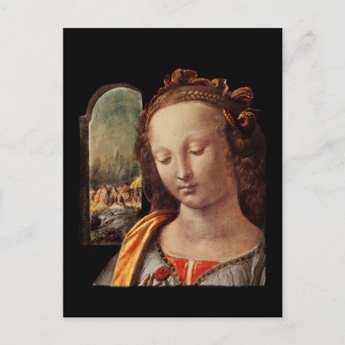 Madonna of Carnation Postcard