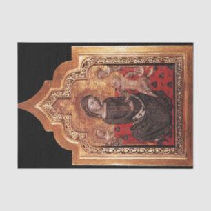 MADONNA OF HUMILITY Christmas Tissue Paper