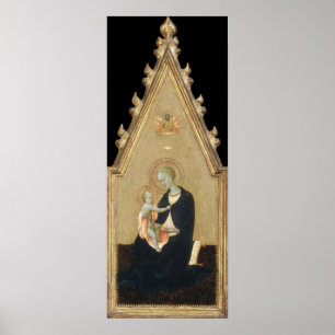 Madonna of Humility - Sassetta Fine Art Poster
