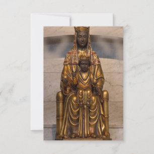 Madonna of Montserrat Black Madonna Virgin Mary
