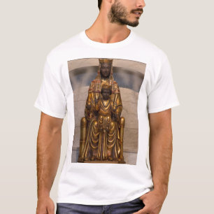 Madonna of Montserrat Black Madonna Virgin Mary T-Shirt