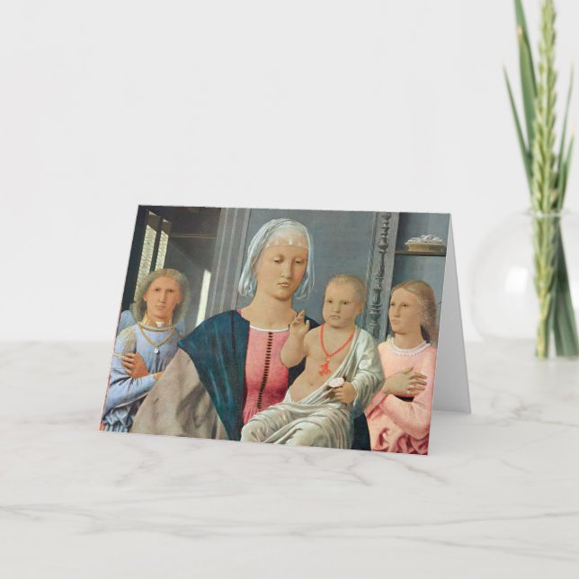 Madonna of Senigallia - Piero della Francesca Card (Front)