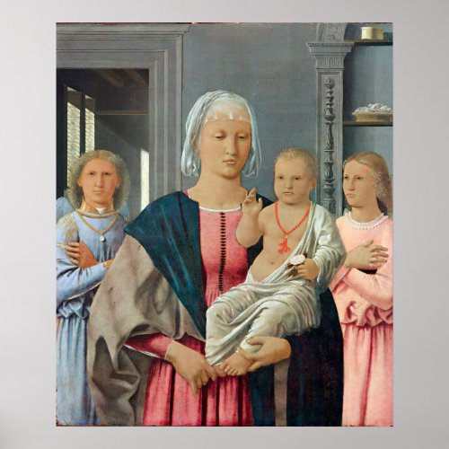 Madonna of Senigallia _ Piero della Francesca Poster