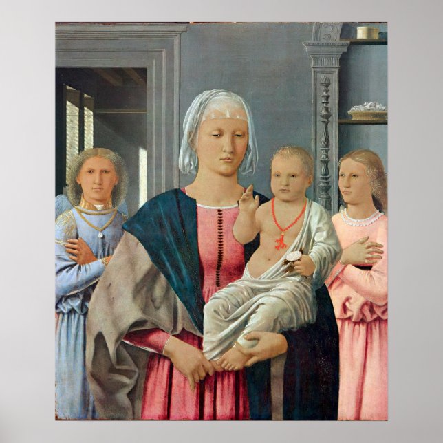 Madonna of Senigallia - Piero della Francesca Poster (Front)