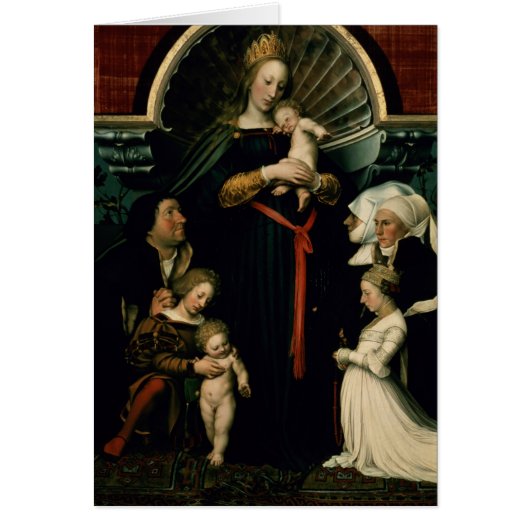 Madonna of the Burgermeister Meyer Cards (Front)
