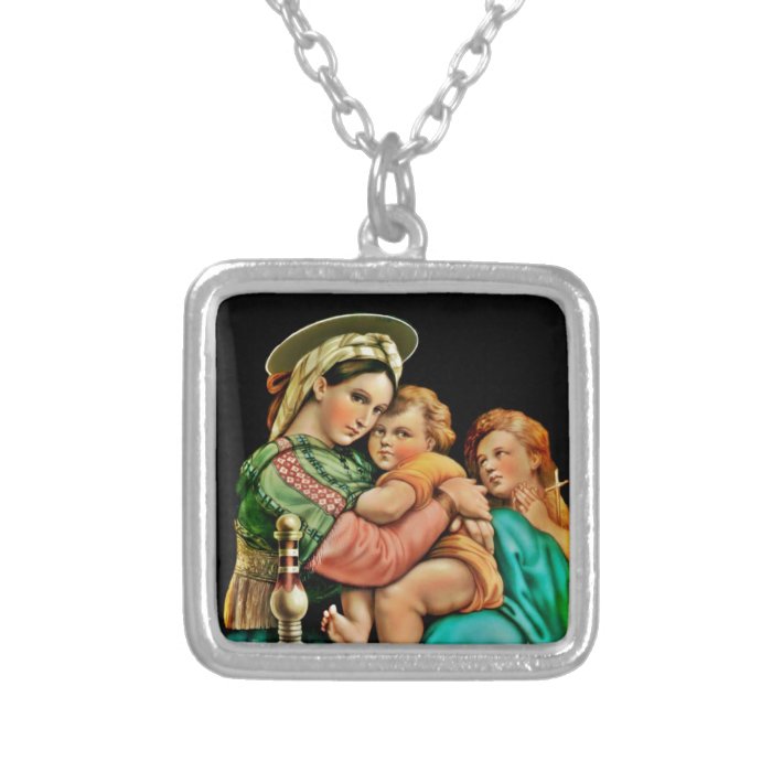 Madonna of the Chair Pendant