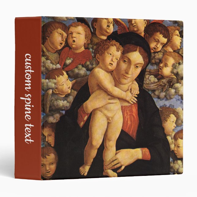 Madonna of the Cherubim by Andrea Mantegna Binder (Front/Spine)