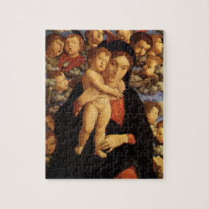 Madonna of the Cherubim by Andrea Mantegna Jigsaw Puzzle