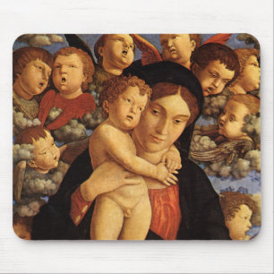 Madonna of the Cherubim by Andrea Mantegna Mouse Pad