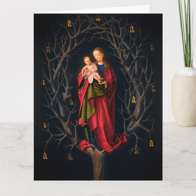 Madonna of the Dry Tree (Petrus Christus, 1462-5) Card (Front)