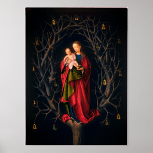 Madonna of the Dry Tree (Petrus Christus, 1462-5) Poster