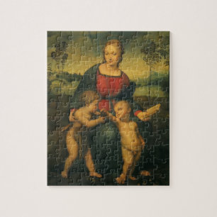 Madonna of the Goldfinch by Raphael Sanzio Jigsaw Puzzle