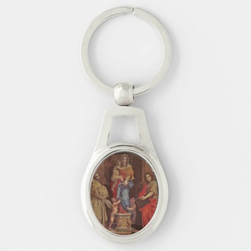 Madonna of the Harpies Keychain