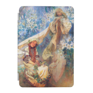 Madonna of the Lily, Mucha iPad Mini Cover