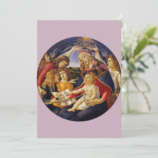 Madonna of the Magnificat by Botticelli (Standing Front)