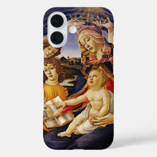 Madonna of the Magnificat by Sandro Botticelli iPhone 16 Case