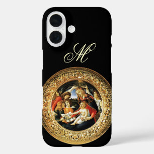 Madonna of the Magnificat Nativity Monogram iPhone 16 Case
