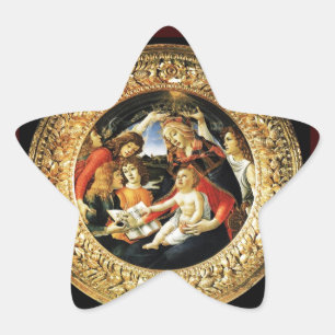 Madonna of the Magnificat Star Star Sticker