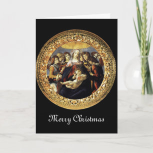 Madonna of the Pomegranate Holiday Card