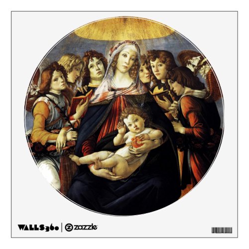 Madonna of the Pomegranate Wall Decal