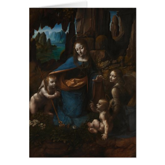 Madonna of the Rocks, Virgin Mary, Jesus, John (Front)