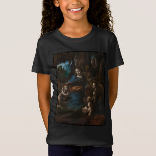 Madonna of the Rocks, Virgin Mary, Jesus, John T-Shirt
