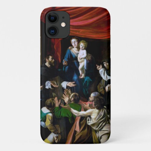 Madonna of the Rosary Caravaggio iPhone 11 Case