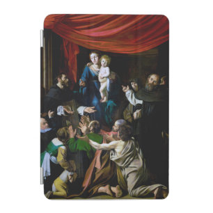 Madonna of the Rosary, Caravaggio iPad Mini Cover