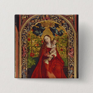 Madonna of the Rose Bower, 1473 Button