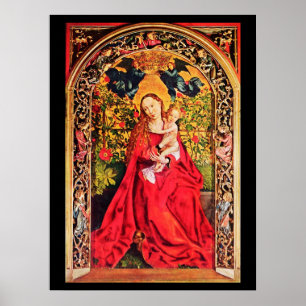 MADONNA OF THE ROSE BOWER POSTER