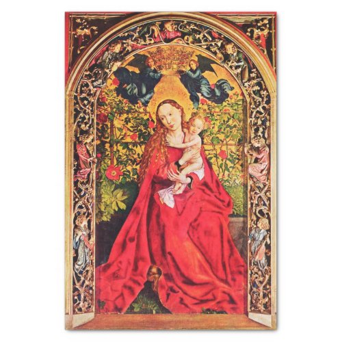 MADONNA OF THE ROSE BOWER TISSUE PAPER