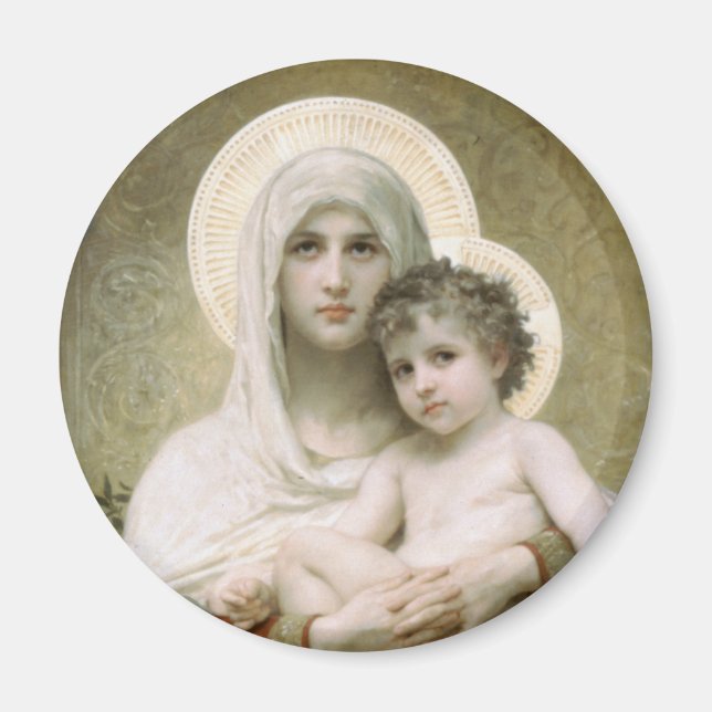 Madonna of the Roses Magnet (Front)
