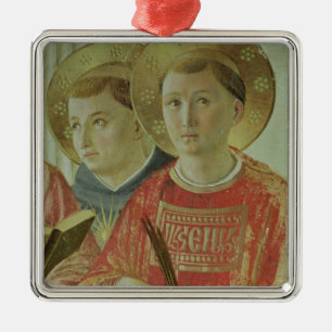 Madonna of the Shadow, detail of St. Thomas Metal Ornament