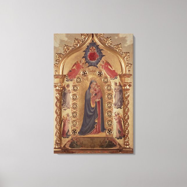 Madonna of the Stars Canvas Print (Front)