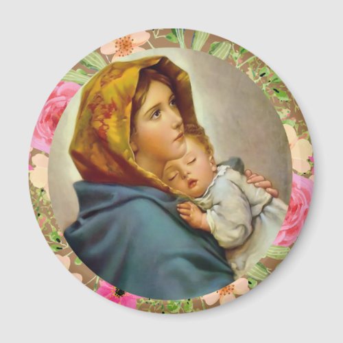 Madonna of the Streets Holy Mary Madonnina Magnet