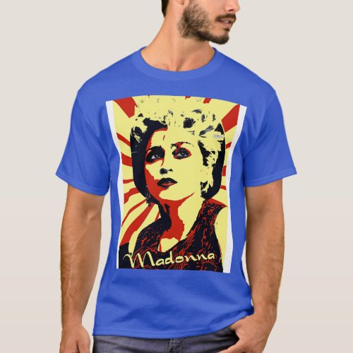 Madonna Old Vintage Posters Style T_Shirt